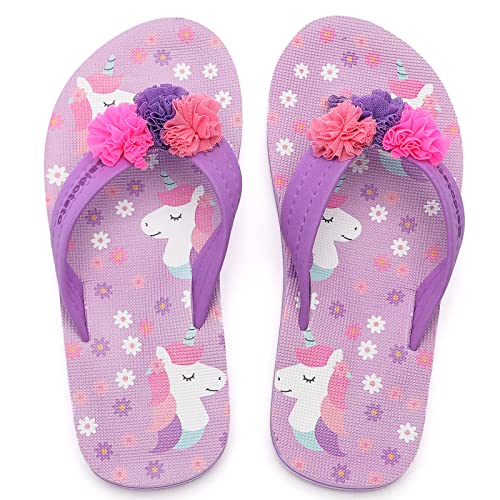 Image of Saidoteto Boys Girls Flip Flops Child Summer Slip-on Thong Sandals Beach Pool Water Shoes(Little /Big Kid)