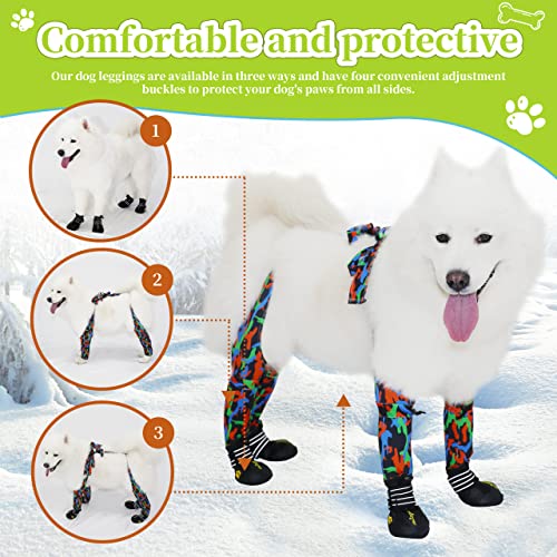Dog-Boots-Waterproof-Shoes-for-Dogs-with-Reflective-Strips-Rugged-Anti-Slip-Sole-Adjustable-Dog-Leggings-Dog-Pants-Size4 - Cucciolini Doodles   Dog-Boots-Waterproof-Shoes-for-Dogs-with-Reflective-Strips-Rugged-Anti-Slip-Sole-Adjustable-Dog-Leggings-Dog-Pants-Size4