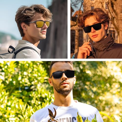 Polarized Sunglasses Men Trendy - Fashion Glasses for Men, shades sunglasses3