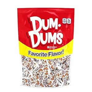 Dum Dums Lollipops Root Beer Flavor 1-50 Ct Bag - Root Beer