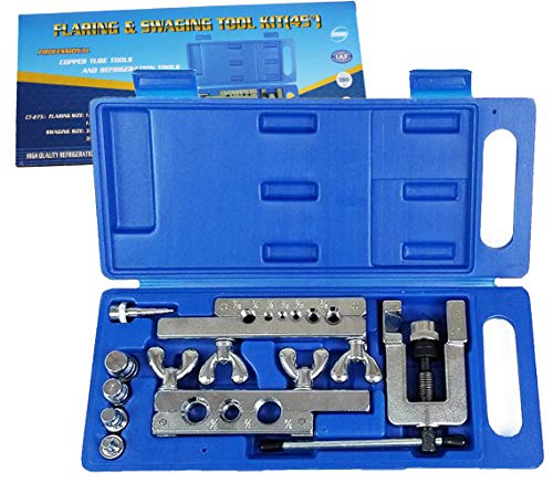 Prima Causa HVAC Flaring and Swaging Tool Kit Flares Soft ...
