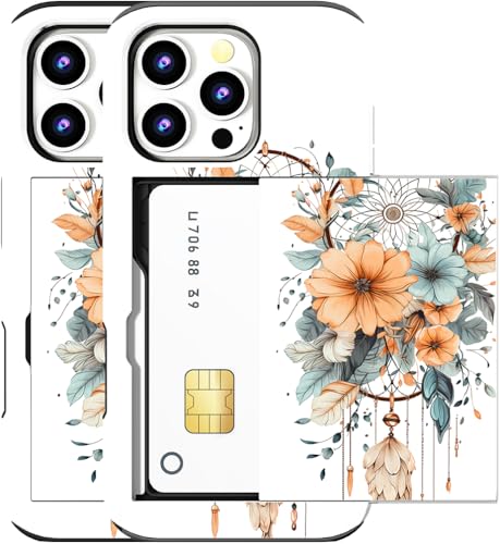 MUQR for iPhone 16 Pro Case (White Dream Catcher)