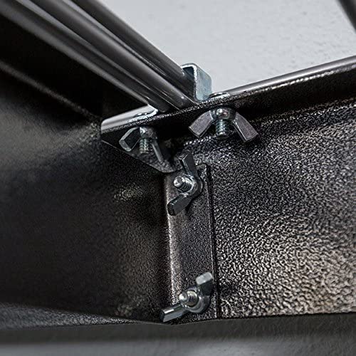 Monsterrax 24"X92"X84" Garage Shelving - Hammertone Shelving Rack - 500 Pounds Per Shelf High Grade Steel #TOP3