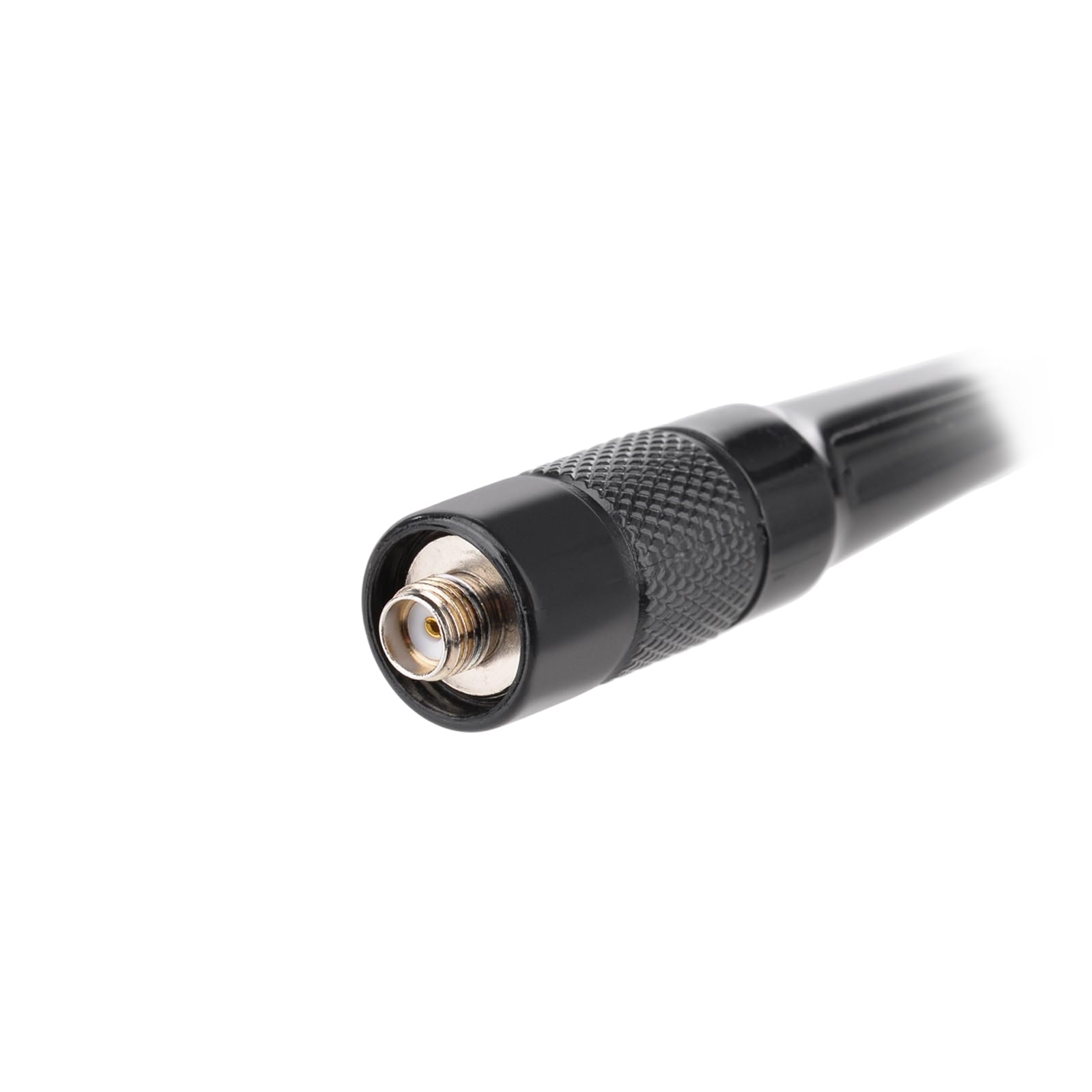 Bingfu Antenna VHF UHF Doppia Banda 136-174/400-460 MHz Antenna Loop con Connettore Femmina SMA, Leggera e Compatta per Radio Portatile Radio Bidirezionale Radioamatoriale