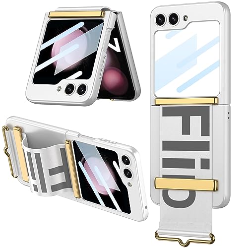 Coque Samsung Z Flip 5 avec charnière protégée et courroie intégrée