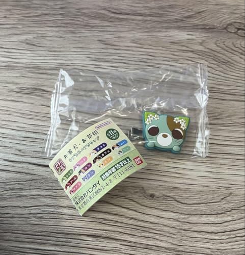 お茶犬お茶猫 カプセルトイヘアクリップ ソー