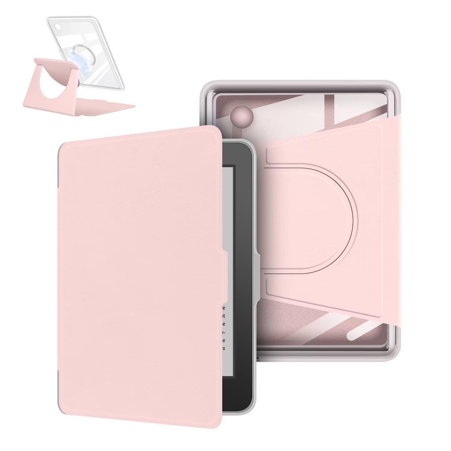 Magnetic Detachable Case Case for 7" Kobo Libra 2 2021 Released, Ultra Clear Soft Flexible Transparent Acrylic Back Cover with Auto Sleep/Wake for Kobo Libra 2 — view 15
