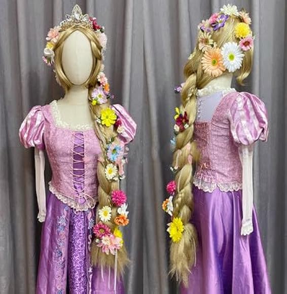 ラプンツェルウィッグコスプレ仮装