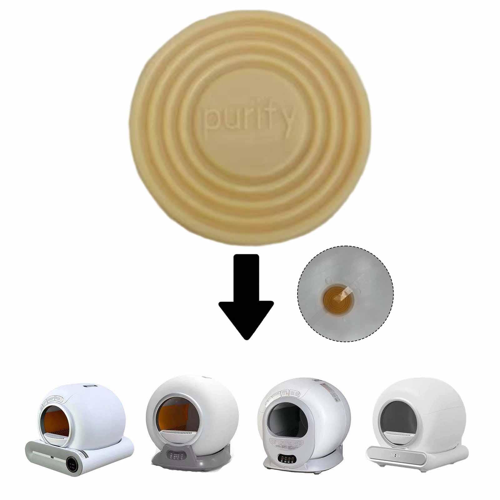Sharplace Tapón de Goma para Caja de Arena para Gatos, Repuesto Portátil PJ039