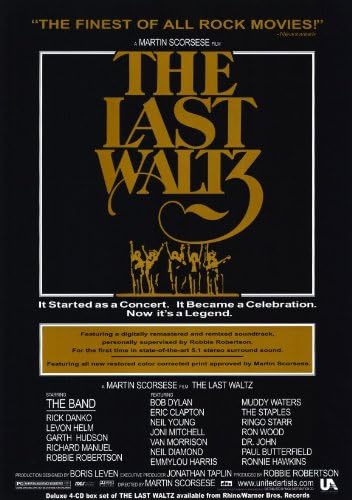 ArtFuzz Last Waltz 11 x 17 Movie Poster - Style A