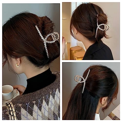 Textention AGD20112988 Rhinestone Hair Claw Clips thumb #2