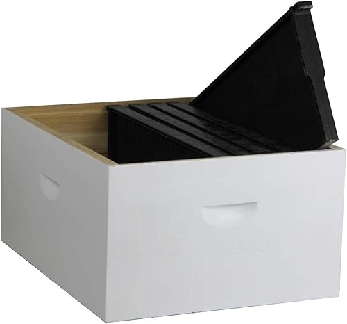 Miniatura 7 de Nubee Deluxe - Kit de iniciación de colmena con juntas de cola de milano, juego completo de apicultura para principiantes, construcción de colmena,