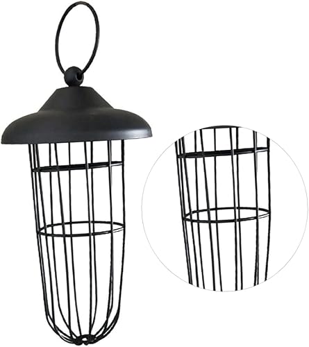 Miniatura 3 de Yardwe 2 piezas de suministros para pájaros, mijo para pájaros, soporte de malla para pájaros, comedero para pájaros al aire libre, soporte de mijo