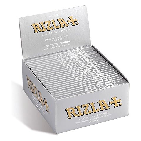 RIZLA KING SIZE SLIM SILVER ROLLING PAPER Cover
