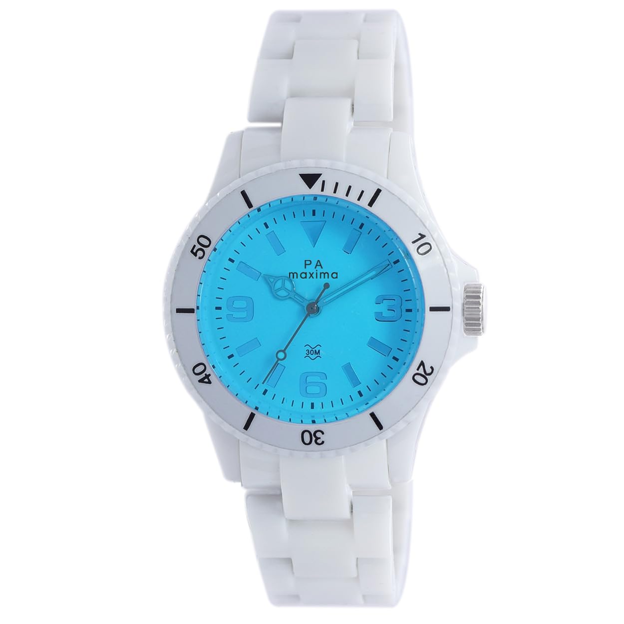Maxima Silicone Fiber Analog Sky Blue Dial Women Watch - 31801Ppln, Black Band (B00N2KBN60) Amazon Price History, Amazon Price Tracker