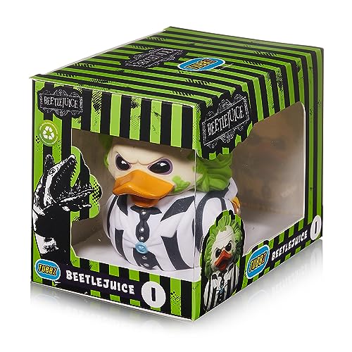 TUBBZ Boxed Edition: Horror - Beetlejuice Cosplaying Rubber Duck Vinyl Figure, Beetlejuice (Boxed) - Image 2