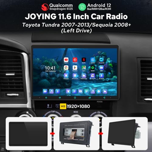 Radio para Toyota Tundra y Sequoia 11.6 pulgadas JOYING miniatura 3