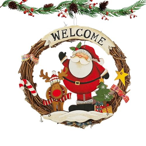 Spetsbst Weihnachtskranz Geflochten Ø 25 cm Weihnachten Kranz...