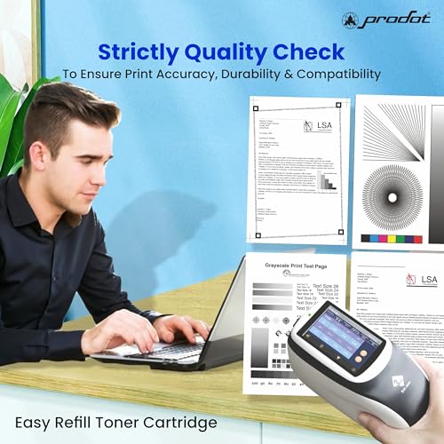 Image of ProDot 12A Toner Cartridge & Powder Set Replaces HP Q2612A Canon 303 /703 /FX-9 /FX-10 Compatible with HP 1010-1020 /1315-3030 Canon LBP2900 /3000 /L100 I 1500 Page Yield I 1 Yr Warranty (1 Set)