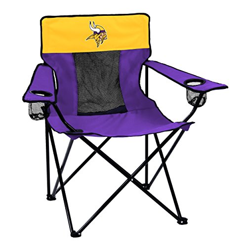 Product Image of the logobrands Officially Licensed NFL Minnesota Vikings Unisex Elite Chair, One...
