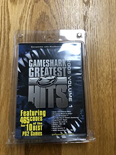 GameShark PS2 Greatest Hits: 465 Codes for 10 PS2 Games (2005, Volume 1) image 3