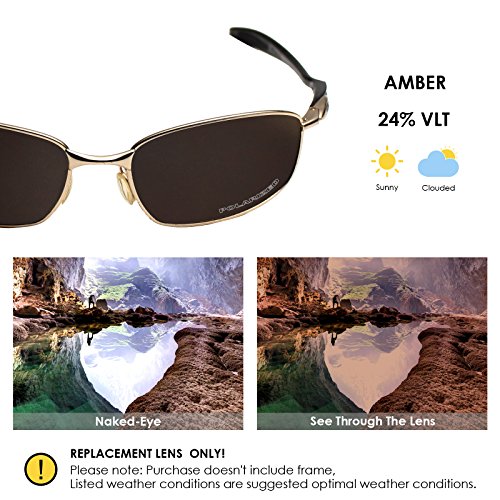 Image of BLAZERBUCK Anti-salt Polarized Replacement Lenses for Oakley Blender OO4059 Sunglass