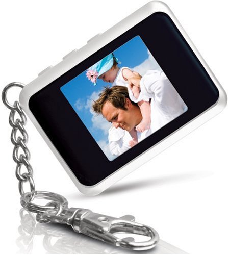 digital photo viewer keychain - Coby DP151WHT 1.5-Inch Digital TFT LCD Photo Keychain, White