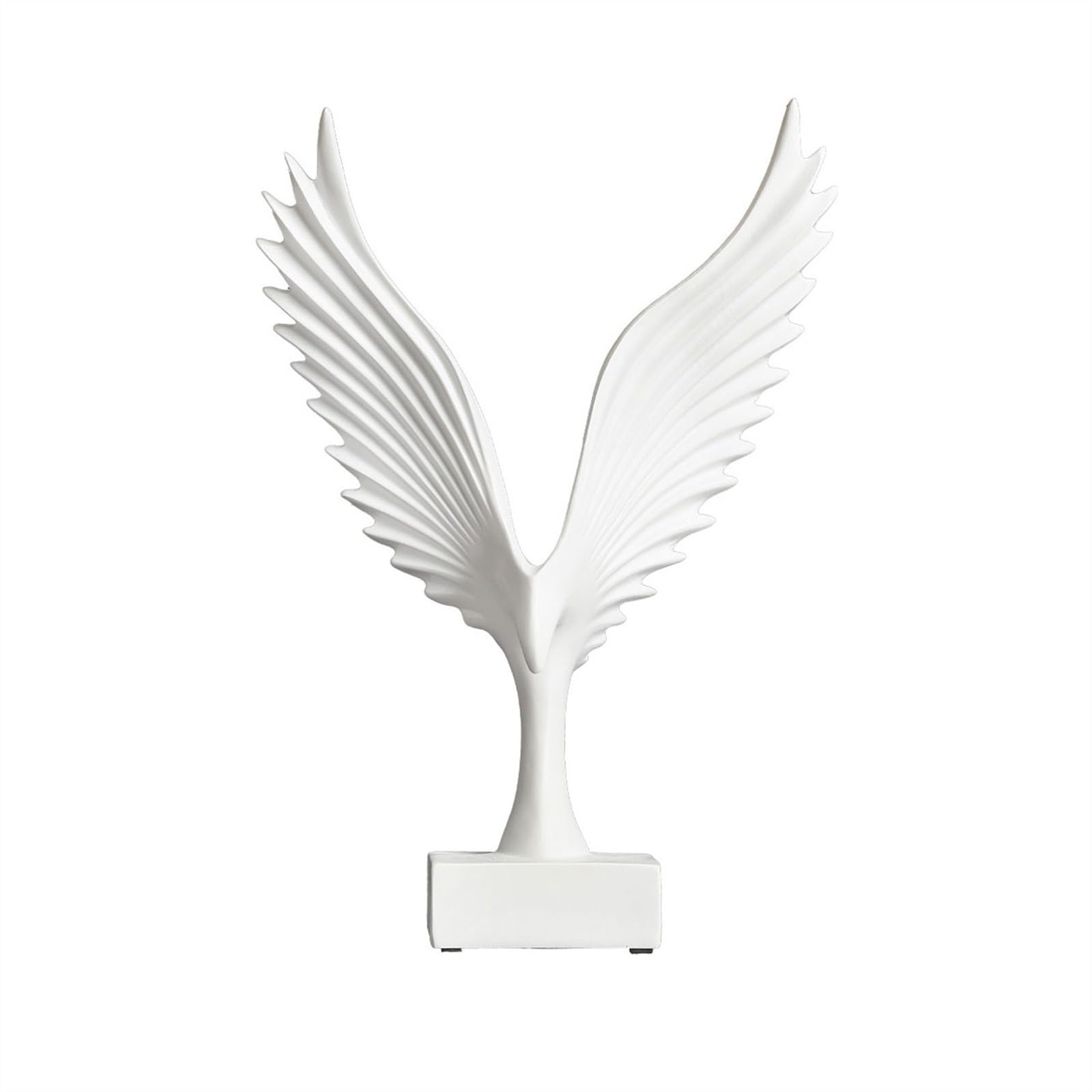 Fbqlhe1ahh White Abstract Ornaments Resin Crafts Wine Cooler Bookshelf Soft Decorations Decor(White)