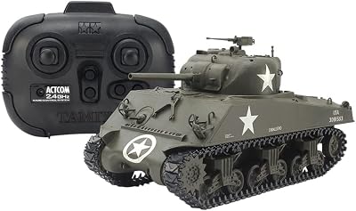 TAMIYA 1/35 RC US Medium Tank M4A3 Sherman with Control Unit TAM48217 Other Electric Tank/Motorcycle/etc