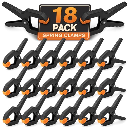 18 Pack Spring Clamps Heavy Duty Spring Clamps Balloon Arch Clips