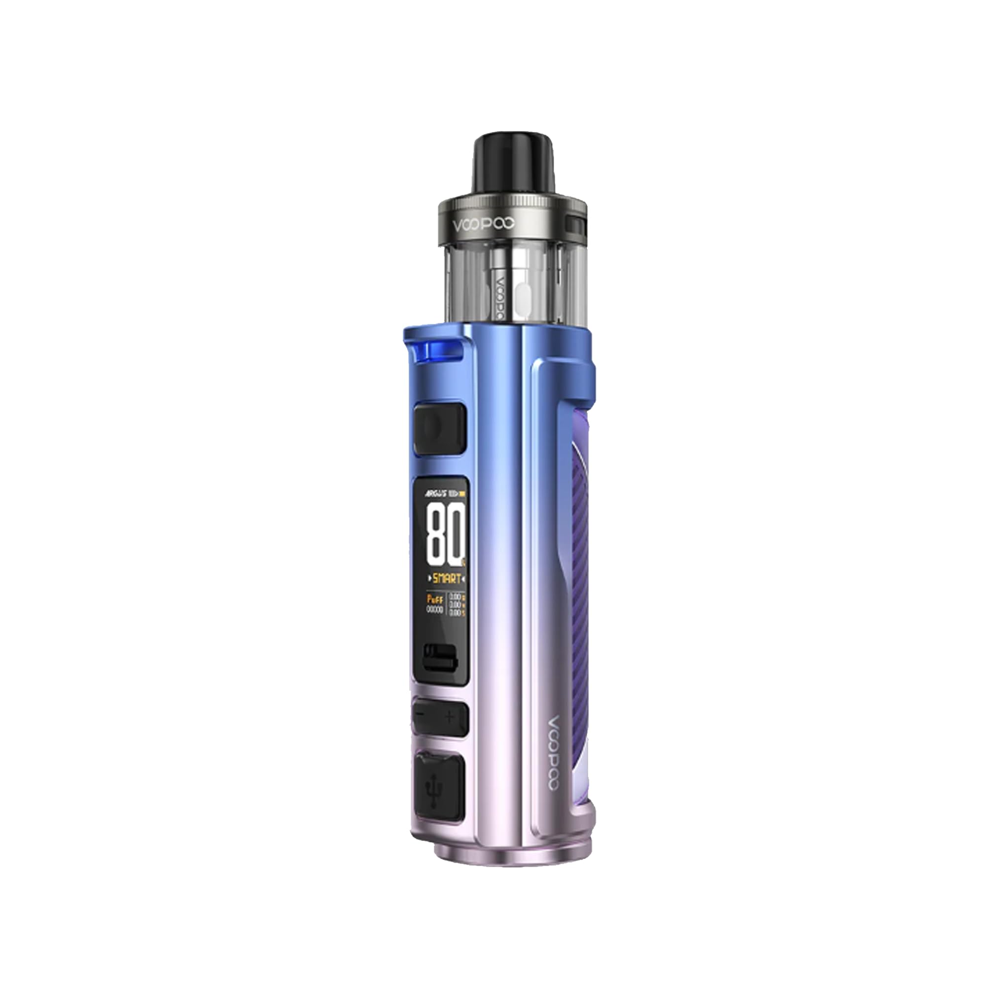 Voopoo argus pro 2 kit 80W vape 3000mah batterie 5ml PNP x cartouche montage  PNP bobine DTL vaporisateur de cigarette lectronique sans nicotine (Sky  Purple) : Amazon.fr: High-Tech