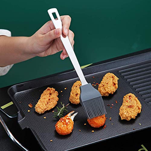 Image of Basting Brush, Berglander Kitchen Brush For Cooking, Grill Brush, Barbeque Brush, Pastry Brush, BBQ Brush, Heat Resistant, Dishwasher Safe, Easy to Clean