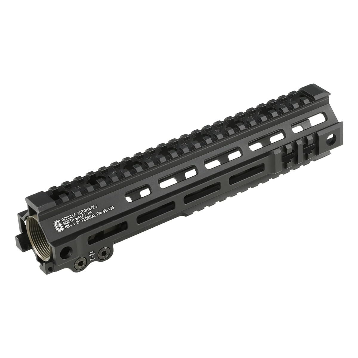 Amazon | Zparts Geissele Mk4 10inch M-LOKハンドガード Federal刻印