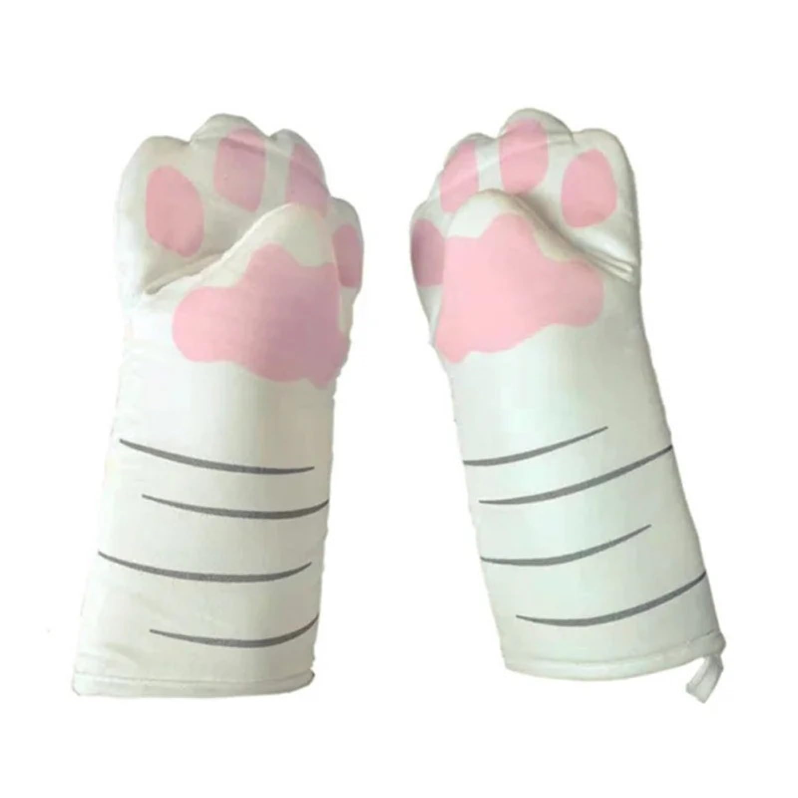 1 Pair Cat paw insulated gloves Claw Oven Gloves Microwave oven heat-resistant baking Kitchen supplies For Cooking & Baking