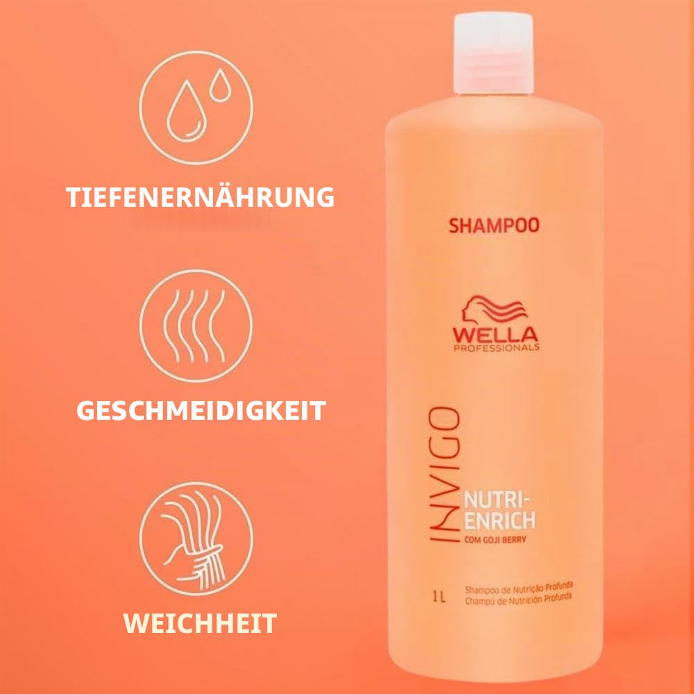 KIT WELLA INVIGO NUTRI-ENRICH SH 1L + COND 1L