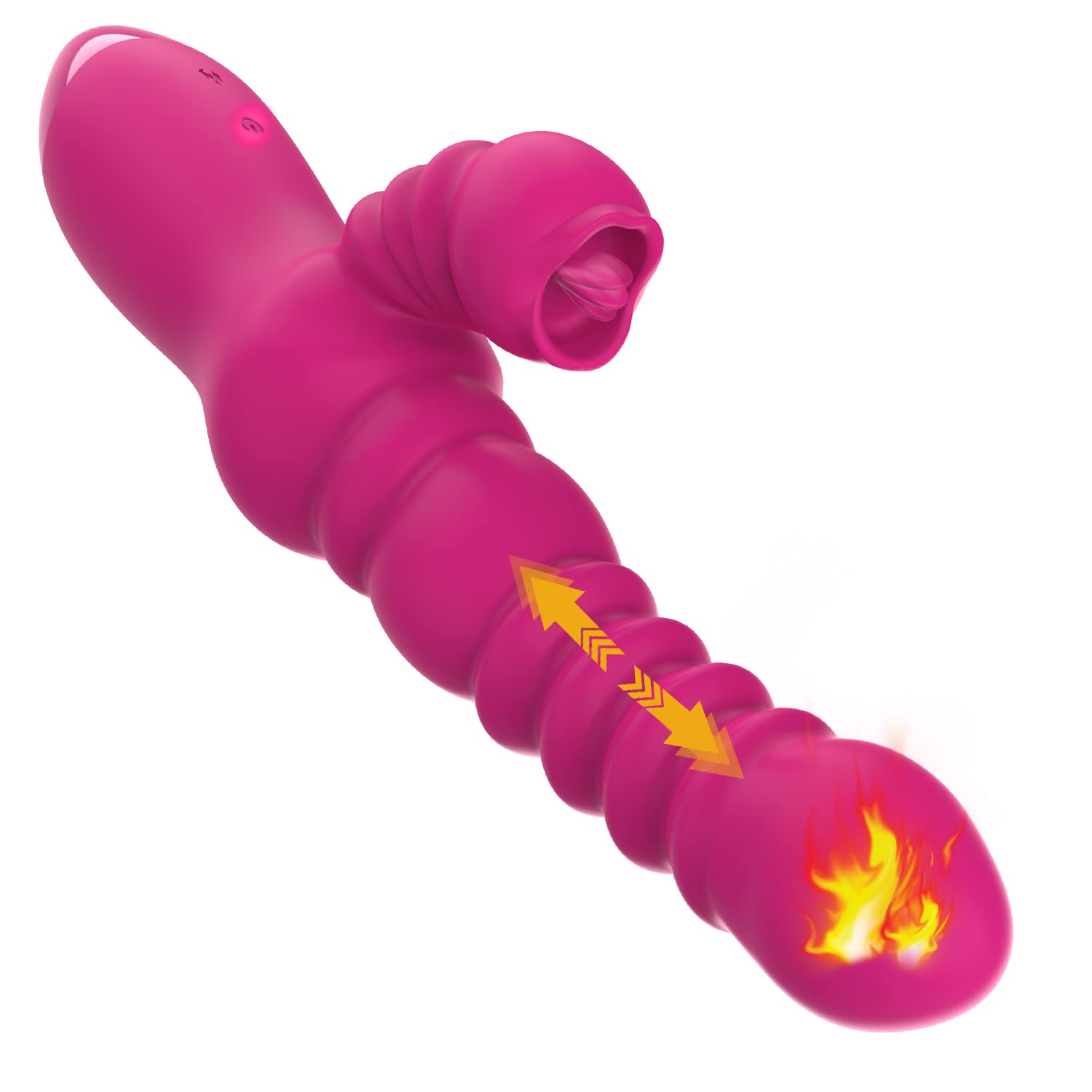 Enlove Vibratoren für Sie Klitoris und G-punkt, Silikon Zungenlecken Dildo  Vibrator mit StoÃŸfunktion Rabbit Vibrator 7 Vibrationsmodi und 3  Teleskopisch Erotik Sexspielzeug für Frauen Paare Extrem : Amazon.de:  Drogerie & Körperpflege