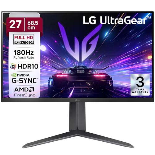 LG 27GS65F 68.5 cm (27 Inch) Ultragear FHD (1920x1080) IPS Gaming...