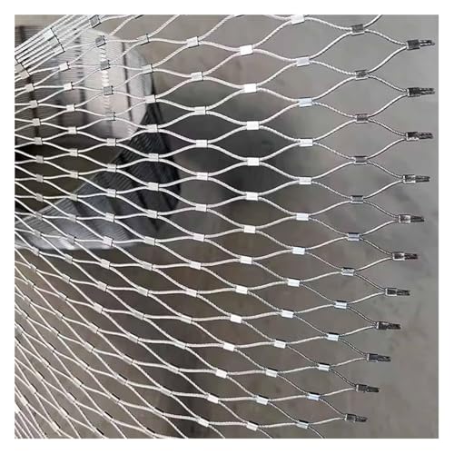 Cage de zoo et volière en filet de sécurité flexible en métal robuste