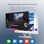 suevery All-in-One PC 21.5 AIO Desktop Computer Core I5, 256G SSD 16G RAM, HD Webcam, Wi-Fi6, 1080P Gaming All in One 22" FHD Business Display for Home Office with Keyboard & Mouse - Image 3