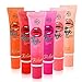6 Colors Peel Off Colored Lip Stain Gloss, Sexy Magic Tint Lasting Waterproof Lip Gloss (Random Color)