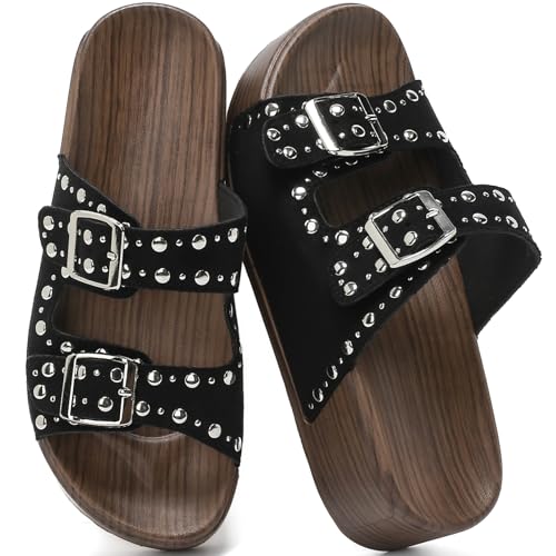 Womens Platform Sandals Comfortable Walking Slides product image