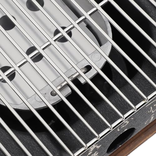Aoveew Japanese Style BBQ Grill Stove Portable Charcoal Barbecue Stove for Authentic Grilling Experience (XL)