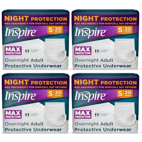 Image of Inspire Adult Diapers Women or Men - MAX Absorbency | Our Most Absorbent and Dry, Incontinence Underwear for Women or Men | Leak Proof Diaper Overnight or Daytime for Heavy