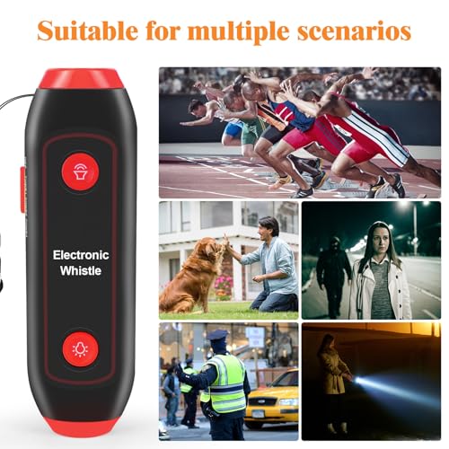 Silbato Electrónico Portátil con Luz LED y 3 Tonos miniatura 5