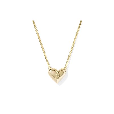 Kendra Scott Heart Letter S Short Pendant Women