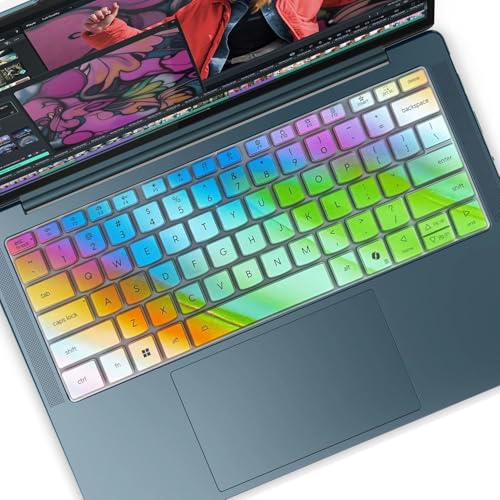 Protector Colorido para Teclado Lenovo IdeaPad Slim 3 14" miniatura 4
