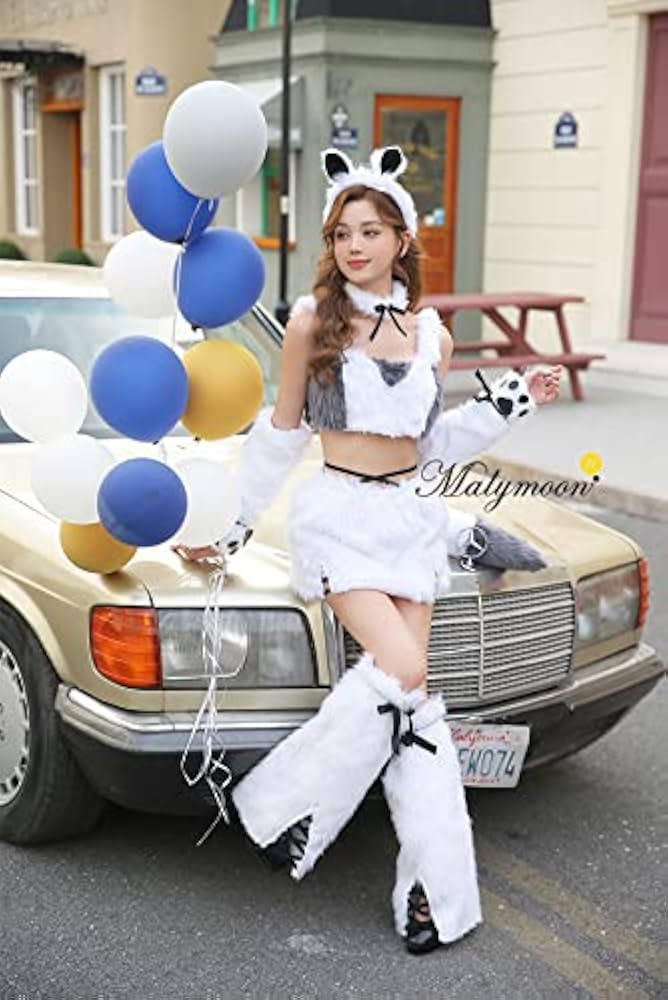 マリームーンおおかみコスプレ衣装（耳・手袋付き） マリームーンおおかみコスプレ衣装（耳・手袋付き） - メルカリ