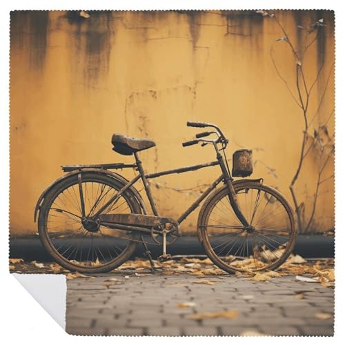 Servilletas de Tela Vintage Bicicleta 18x18 Pulgadas Pack 4 miniatura 6