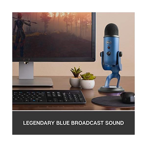 Blue Yeti X Professionelles Kondensator-USB-Mikrofon, Hochauflösende Messung und Blue VO!CE Effekte, LED-Beleuchtung für… – Bild 3