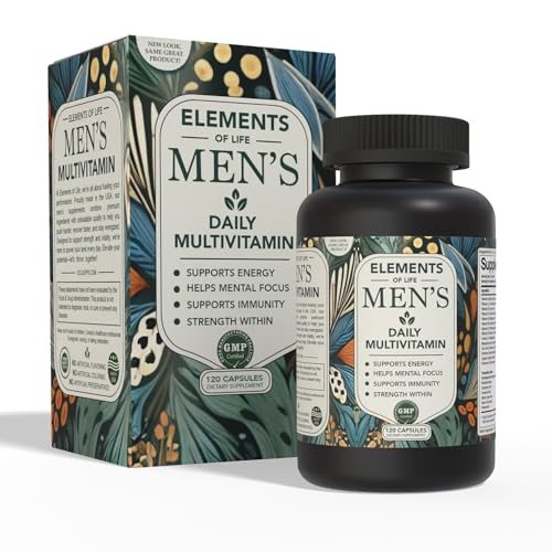 Multivitamin for Men with Vitamin D, K2, Zinc, Vitamin B12, A, E, B6, Calcium &ndash; Immune Health &...